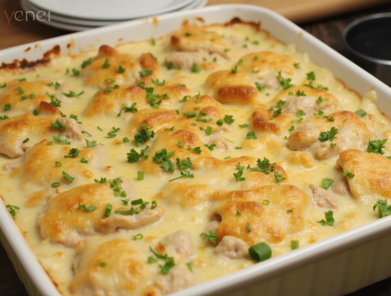 The Easiest Chicken Alfredo Bake Recipe You’ll Ever Make (30 Minutes!)