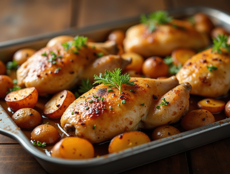 How to Make Sheet Pan Chicken and Potatoes: A Foolproof Guide for Busy Cooks