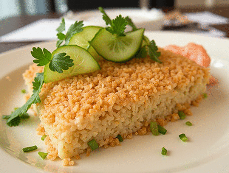 How to Make Crispy Rice Salmon Cucumber Salad: Easy Restaurant-Style Recipe