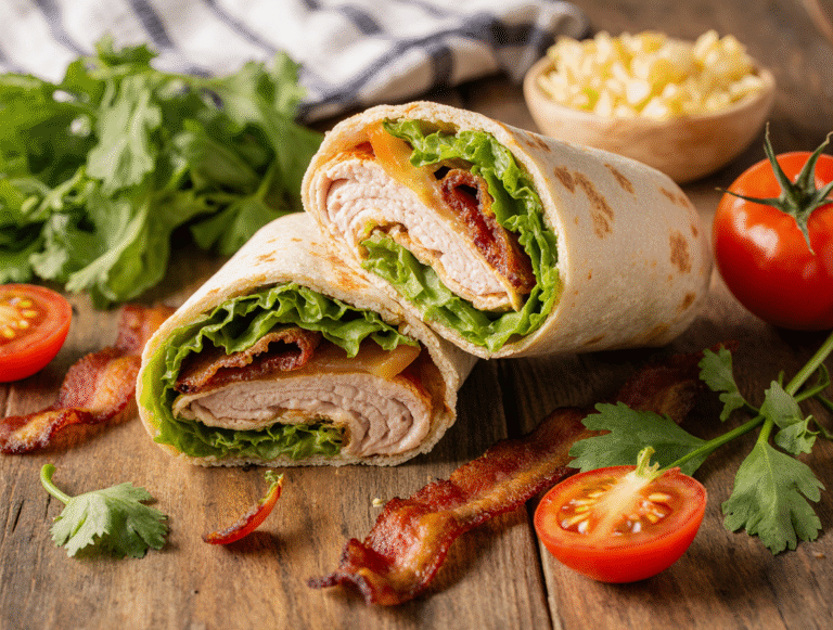 How to Make the Perfect Turkey BLT Wrap (15-Minute Recipe)