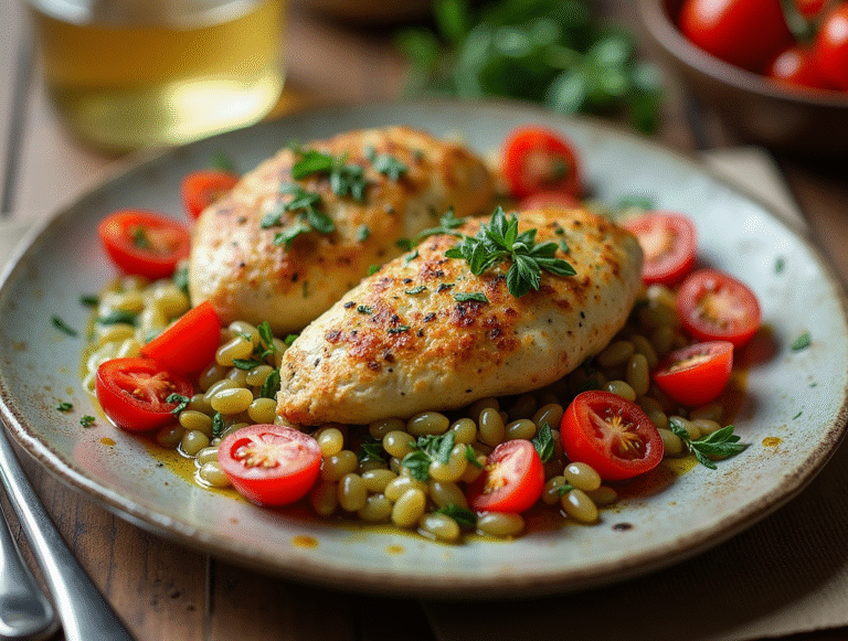 The Secret to Perfect Creamy Pesto Chicken with Roasted Tomatoes (Chef-Approved)