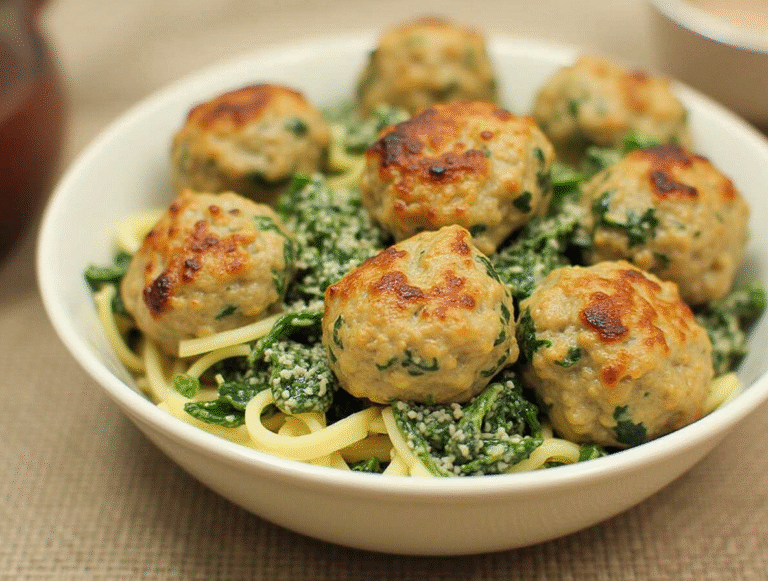 The Secret to Perfect Creamy Spinach Turkey Meatballs (Tested Recipe)