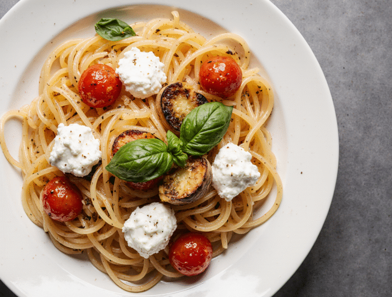 The Secret to Perfect Roasted Tomato and Garlic Ricotta Pasta (Chef-Approved Recipe)
