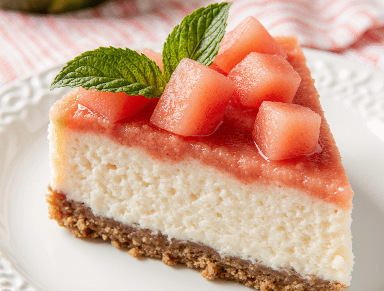 No-Bake Watermelon Cheesecake: The Easiest Summer Dessert You’ll Ever Make
